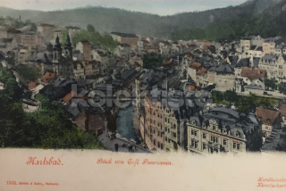 100 Kč KV Pohlednice Karlovy Vary, CZE114919