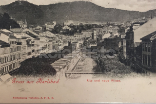 100 Kč KV Pohlednice Karlovy Vary, CZE114955