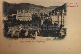 120 Kč KV Pohlednice Karlovy Vary, CZE115005