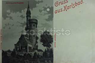 120 Kč KV Pohlednice Karlovy Vary ROZHLEDNY, CZE115041