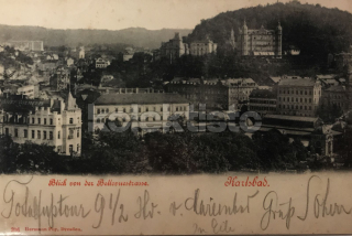 190 Kč KV Pohlednice Karlovy Vary, CZE115143