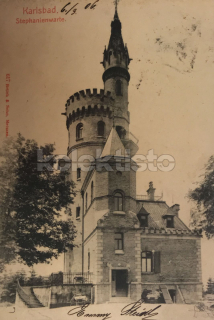 200 Kč KV Pohlednice Karlovy Vary ROZHLEDNY, CZE115150