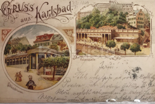 250 Kč KV Pohlednice Karlovy Vary, CZE115186