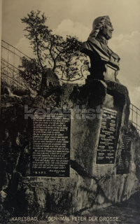 320 Kč KV Pohlednice Karlovy Vary POMNÍKY, CZE115317