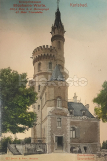 320 Kč KV Pohlednice Karlovy Vary ROZHLEDNY, CZE115320