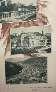 350 Kč KV Pohlednice Karlovy Vary, CZE115326