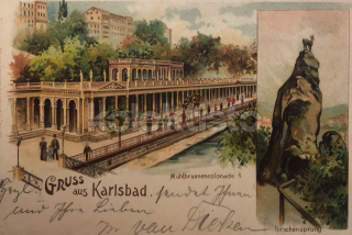 400 Kč KV Pohlednice Karlovy Vary, CZE115365