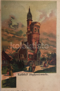 400 Kč KV Pohlednice Karlovy Vary ROZHLEDNY, CZE115367