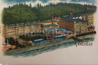 420 Kč KV Pohlednice Karlovy Vary, CZE115371