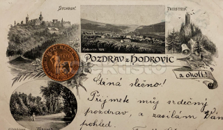 460 Kč LI Pohlednice Hodkovice nad Mohelkou, CZE115648