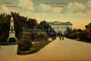 380 Kč LI Pohlednice Chrastava POMNÍKY, CZE115693