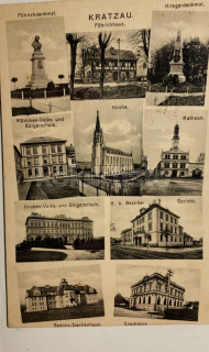 420 Kč LI Pohlednice Chrastava POMNÍKY, CZE115705