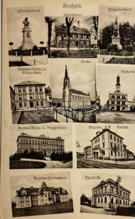 420 Kč LI Pohlednice Chrastava POMNÍKY, CZE115707