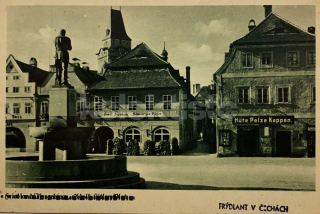 120 Kč LI Pohlednice Frýdlant POMNÍKY, CZE115721