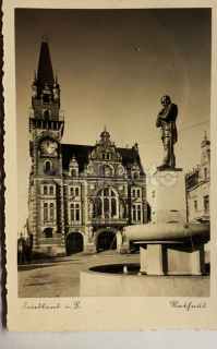 160 Kč LI Pohlednice Frýdlant POMNÍKY, CZE115724