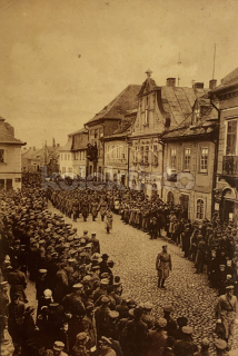 360 Kč LI Pohlednice Jablonné v Podještědí VOJÁCI, CZE115859
