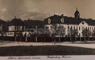 160 Kč LI Pohlednice Liberec KASÁRNY, CZE115909