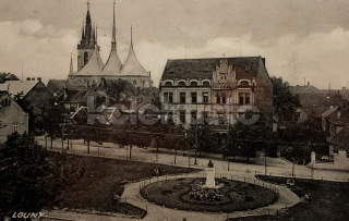 160 Kč LN Pohlednice Louny, CZE116147
