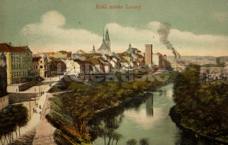250 Kč LN Pohlednice Louny, CZE116160