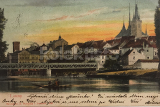 360 Kč LN Pohlednice Louny, CZE116167