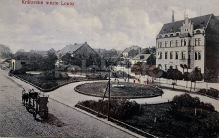 420 Kč LN Pohlednice Louny, CZE116176