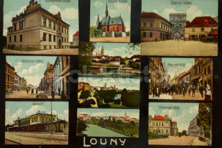 420 Kč LN Pohlednice Louny, CZE116177
