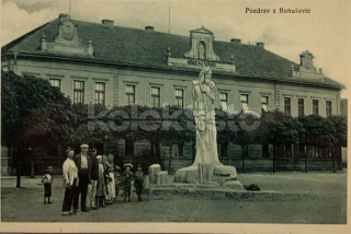380 Kč LT Pohlednice Boušovice nad Ohří POMNÍKY, CZE116306
