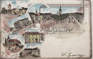 800 Kč LT Pohlednice Budyně nad Ohří, CZE116327