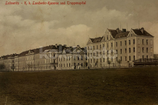 300 Kč LT Pohlednice Litoměřice KASÁRNY, CZE116406