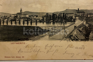460 Kč LT Pohlednice Litoměřice, CZE116444