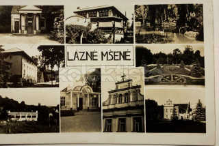 130 Kč LT Pohlednice Mšené-lázně, CZE116469