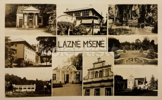 150 Kč LT Pohlednice Mšené-lázně, CZE116475