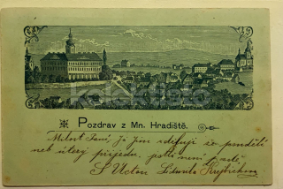 800 Kč MB Pohlednice Mnichovo Hradiště, CZE116805