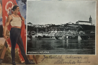 1200 Kč ME Pohlednice Mělník SOKOL, CZE116894