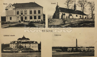 360 Kč ME Pohlednice Byšice CUKROVARY, CZE116986