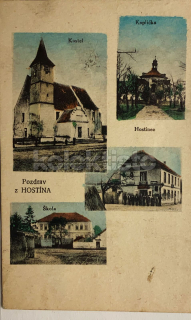 360 Kč ME Pohlednice Hostín u Vojkovic, CZE116987