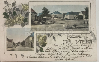 600 Kč ME Pohlednice Vtelno, CZE117068