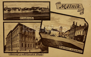 420 Kč ME Pohlednice Mělník, CZE117209