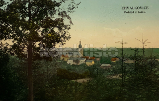 280 Kč NA Pohlednice Chvalkovice, CZE117432