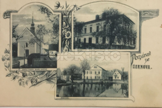 360 Kč NA Pohlednice Žernov, CZE117492
