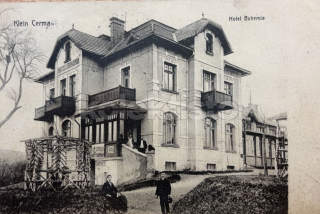 420 Kč NA Pohlednice Hronov-Malá Čermná HOTELY, CZE117516