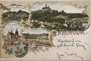 500 Kč NA Pohlednice Náchod, CZE117893