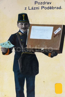 1000 Kč NB Pohlednice Poděbrady LEPORELO, CZE117997