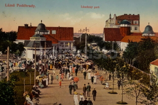 220 Kč NB Pohlednice Poděbrady, CZE118016