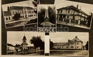 340 Kč NB Pohlednice Semice, CZE118064