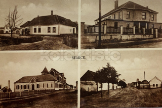 360 Kč NB Pohlednice Semice, CZE118096