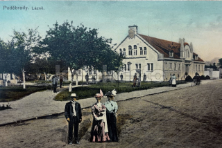 420 Kč NB Pohlednice Poděbrady, CZE118137