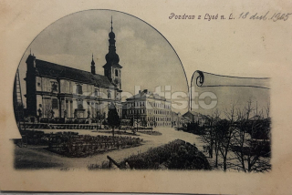 450 Kč NB Pohlednice Lysá nad Labem, CZE118144
