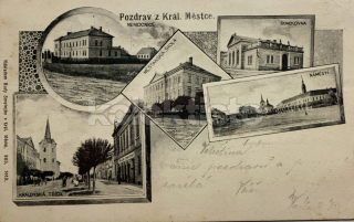 450 Kč NB Pohlednice Městec Králové, CZE118145