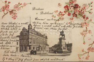 600 Kč NB Pohlednice Poděbrady, CZE118171